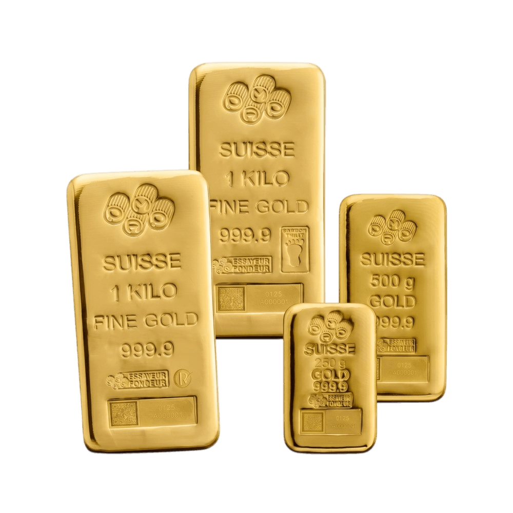 Minted Gold Bars